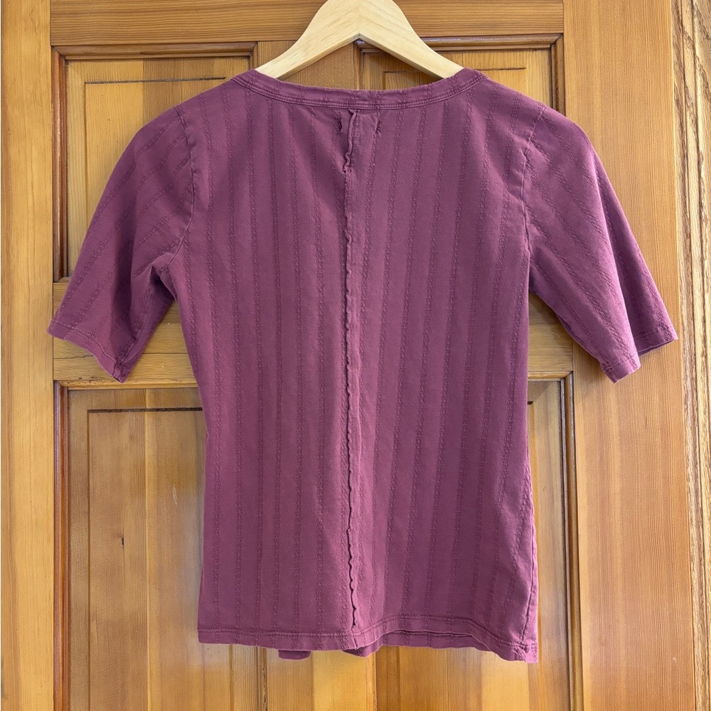 Pilcro Anthropologie Women’s Ribbed Knit Top Scoop Neck size medium - Picture 3 of 3